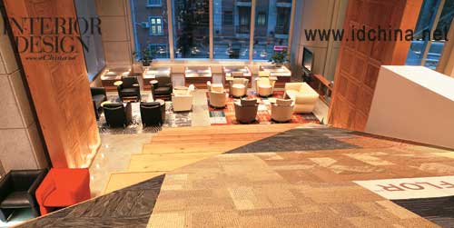 Interface Flor Showroom 绿色 国度之旅 Interface Flor上海办公空间 宁波装饰网